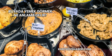 Rüyada Yemek Görmek Ne Anlama Gelir?