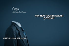 404 Not Found Hatası Çözümü