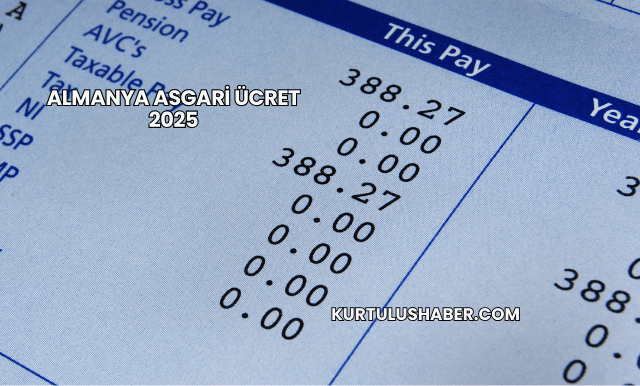 Almanya Asgari Ücret 2025