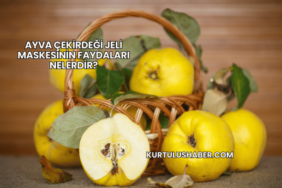 Ayva Çekirdeği Jeli Maskesinin Faydaları Nelerdir?