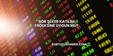 Bor Şeker Katılım Endeksine Uygun mu?