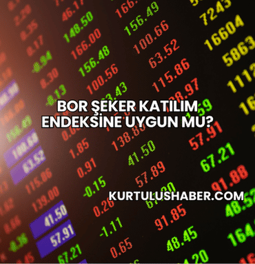 Bor Şeker Katılım Endeksine Uygun mu?