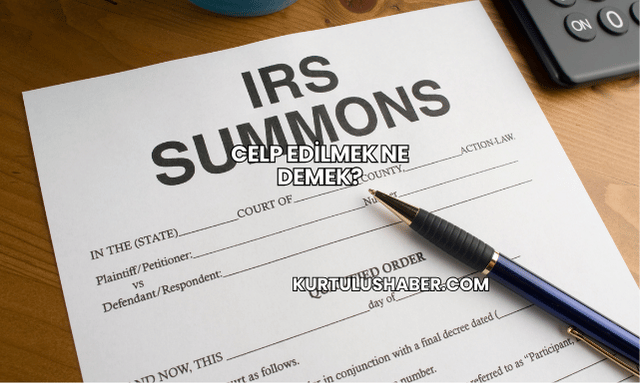 Celp Edilmek Ne Demek?