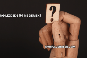İngilizcede 54 Ne Demek?