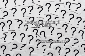 İngilizcede Trainers Ne Demek?