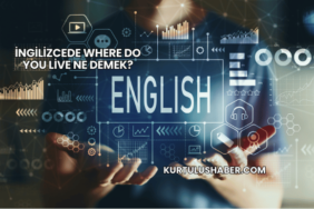 İngilizcede Where Do You Live Ne Demek?
