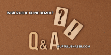 İngilizcede XD Ne Demek?