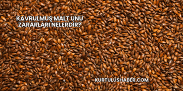 Kavrulmuş Malt Unu Zararları Nelerdir?