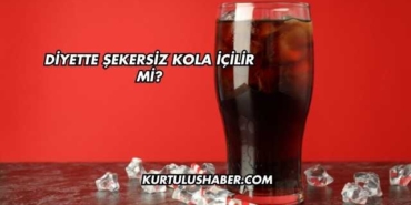 Diyette Şekersiz Kola İçilir mi?
